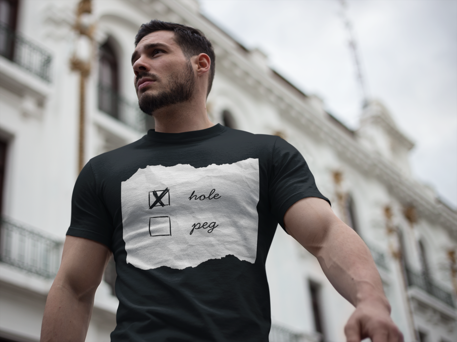 "I Kinda Prefer Being The Hole"  T Shirt